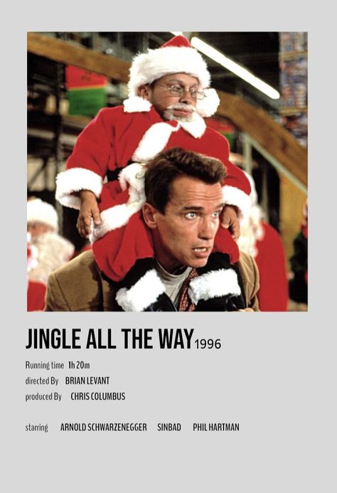 Jingle All The Way Movie, The Way Movie, Christmas Movies List, Chris Columbus, Xmas Movies, Best Christmas Movies, Christmas Films, Iconic Movie Posters, French Movies