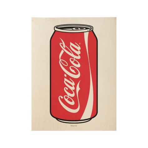 Coca-Cola Can of Coke Wood Poster #Ad , #Ad, #Coke, #Wood, #Poster, #Shop, #Coca Coke Cartoon, Can Of Coke, Coca Cola Poster, Coca Cola Shop, Garden Rocks, Wood Poster, Bottle Drawing, Coca Cola Can, Coke Cola