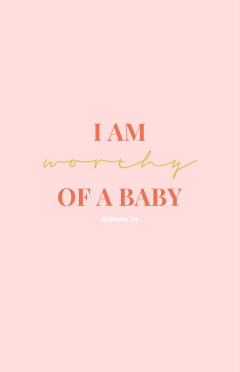 Infertile Affirmations, Not Getting Pregnant Quotes, Positive Getting Pregnant Affirmations, Pregnancy Vision Board Pictures, Fertility Vision Board Getting Pregnant, Affirmations For Fertility, Ttc Vision Board, Ttc Manifestation, Tww Affirmations