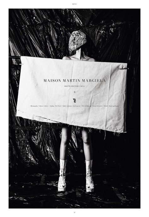 REVS Magazine - MAISON MARTIN MARGIELA HAUTE COUTURE SS13 Martin Margiela 90s, Margiela 90s, Margiela Archive, Wedding Art, Fashion Advertising, Martin Margiela, Advertising Campaign, Mad Men, Art And Architecture