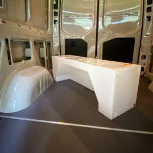 Camper Water Tank, Ford Transit Camper, Transit Camper, Van Conversion Interior, Campervan Life, Build A Camper Van, Build A Camper, Van Life Diy, Well Water