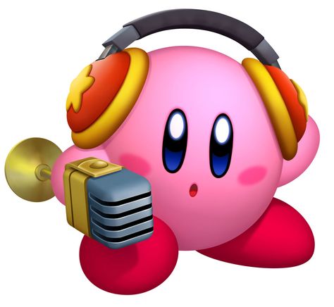 Headphone kirby Kirby Nintendo, Kirby Games, Kirby Character, Megaman X, Kirby Art, Nintendo Characters, Dream Land, Music Radio, Arte Fantasy