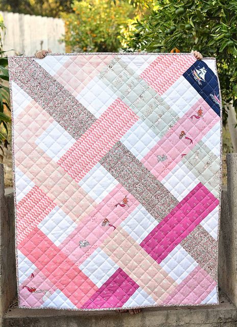 Out to Sea Betty Quilt - Table Quilts, Quilt Care, Maltese Dog, Baby Quilt Patterns, Lap Quilts, Pretty Quilt, Pdf Quilt Pattern, Strip Quilts