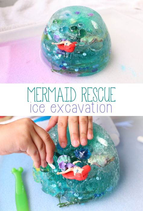 Julian Is A Mermaid Activities, Mermaid Eyfs Activities, Mermaid Lesson Plans For Preschool, Mermaid Games For Kids, Mermaid Sensory Play, Mermaid Birthday Activities, Mermaid Playdough, Mermaid Activities, Frozen Ocean