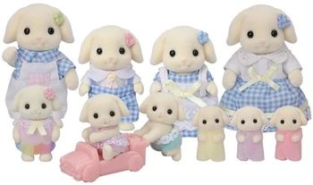 Rabbit Family, Panda Family, Calico Critters Families, Chocolate Rabbit, Baby Carrying, Striped Cat, Piano Player, Rabbit Baby, Nursery School