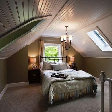 Rooftop Balcony, Teenager Bedroom, Ranch Living, Attic Makeover, Attic Ideas, Finished Attic, Attic Conversion, Attic Space, Attic Design