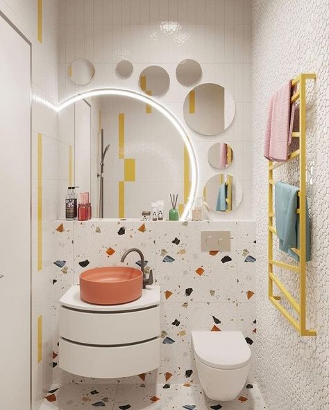 Kids Toilet Design, Shower Organization Ideas, Small Kids Bathroom Ideas, Shower Storage Ideas, Modern Kids Bathroom, Best Bathroom Paint Colors, Kids Bathroom Design, Kid Bathroom, Kids Toilet