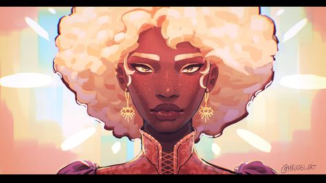 Sun Child, Makasi on ArtStation at https://www.artstation.com/artwork/18VmYo Sun Character Design, Oc Tiktok, Sun Oc, Sun Magic, Sun Child, Fandom Drawing, Greek Mythology Art, Paintings And Drawings, Black Anime Characters