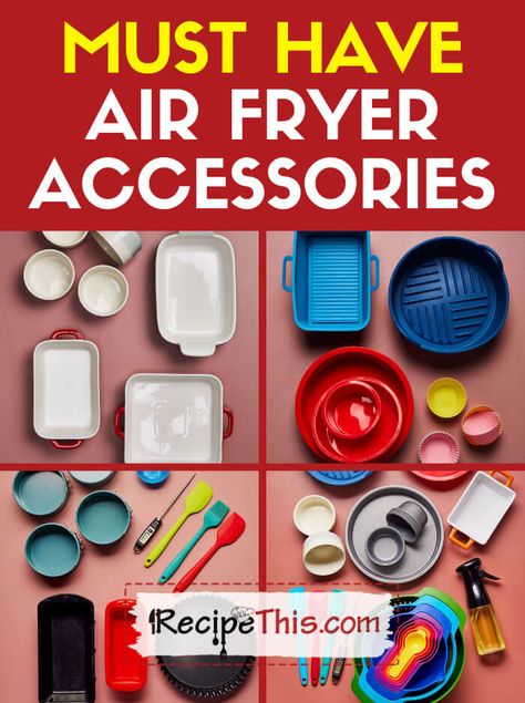 Must Have Air Fryer Accessories Air Fryer Brands, Air Fryer Cake Recipes, Air Fryer Wings, Philips Air Fryer, Air Fryer Accessories, The Best Air Fryer, Air Fryer Fish, Best Air Fryer, Soup Maker