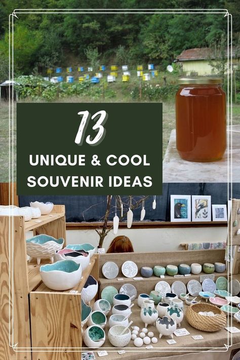 What to Buy As a Souvenir...13 Cool & Unique Travel Souvenir Ideas | This post contains inspiration for awesome and meaningful souvenirs to look for on your travels...no more cheesy or tacky souvenirs! What to buy while traveling, how to find unique souvenirs. Travel tips. Handmade Souvenirs Ideas, Travel Souvenirs Ideas, Cool Souvenirs, Souvenir Shop Design, Unique Souvenir Ideas, Historical Travel, Handmade Souvenirs, Portsmouth England, Beach Souvenirs