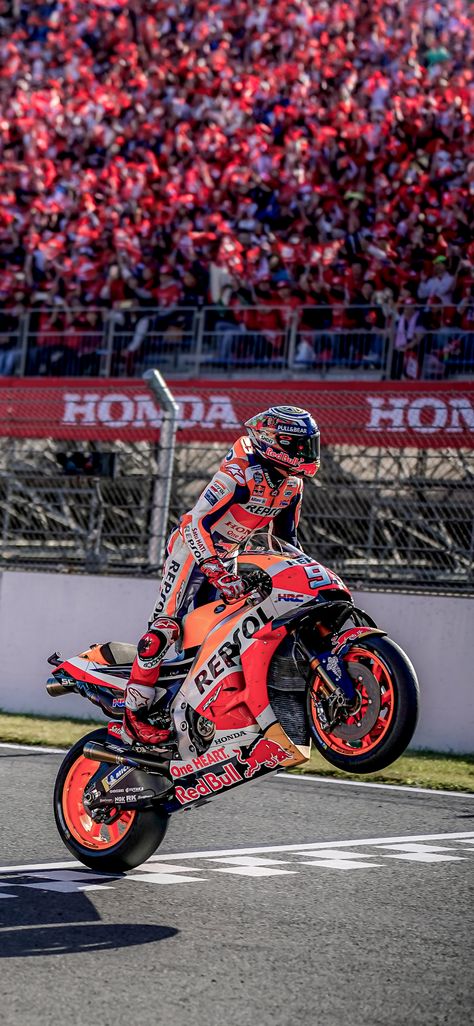 - Marc Marquez - Repsol Honda - MotoGP Wallpaper - HD Download Via Google Drive Link Marc Marquez Wallpapers, Wallpapers Tablet, Moto Wallpapers, Wallpapers Laptop, Repsol Honda, Tablet Wallpapers, Wallpapers Cool, Motorcycle Drawing, Cool Dirt Bikes