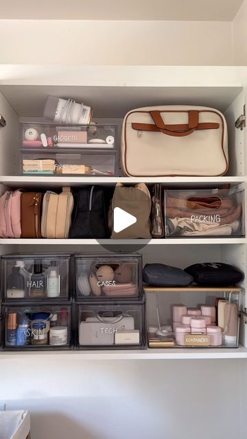 michelle lei pinlac on Instagram: "A travel packing station to make packing for spontaneous trips (or any vacation) waaay more efficient ✨ . . . travel finds, amazon finds, home organization #homeorganization #travel #travelfavorites #homeinspo #amazon #amazonfinds #organizing #organization #organizewithme" Packing Organization, Spontaneous Trips, Packing Station, Travel Supplies, Travel Finds, Organized Living, Organization Inspiration, Suitcase Packing, Travel Bottles