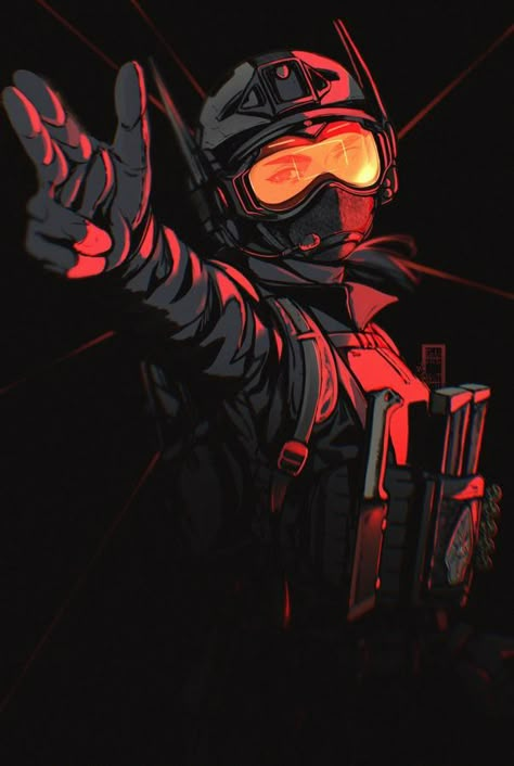 Rainbow Six Siege Anime, R6 Wallpaper, R6 Siege, Rainbow Six Siege Memes, Rainbow 6 Siege, Rainbow Six Siege Art, Tom Clancy's Rainbow Six, Combat Art, Rainbow Six Siege