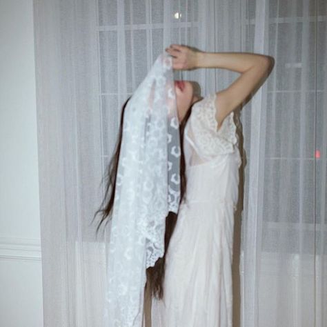 Good Girl, How To Pose, Divine Feminine, Our Lady, Lana Del Rey, Girly Things, Veil, Just In Case, One Shoulder Wedding Dress