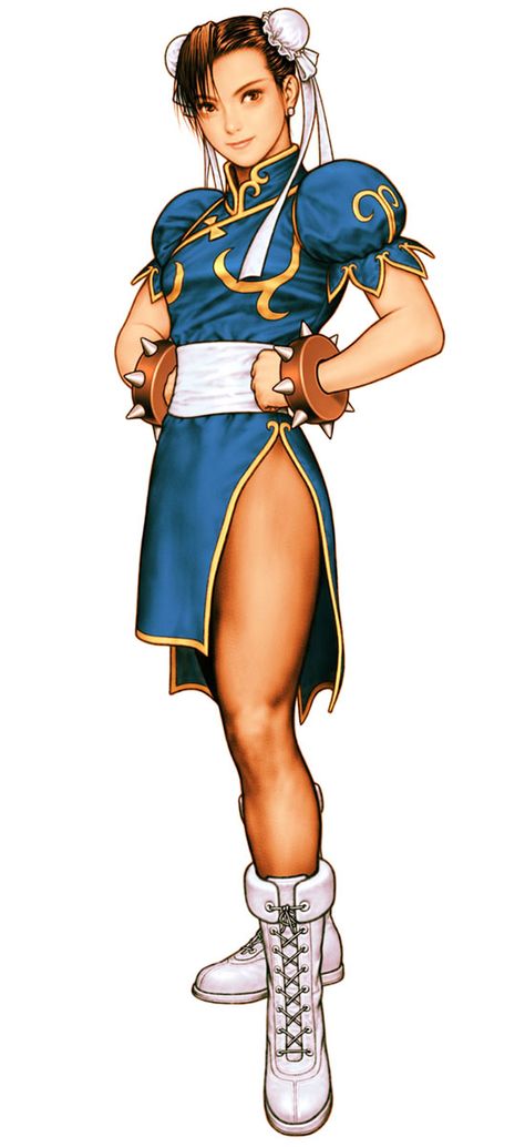 Chun-Li (Street Fighter) - Pictures & Characters Art - Capcom vs. SNK Chung Lee, Chun Li Cosplay, History Of Video Games, Capcom Street Fighter, Capcom Vs Snk, Capcom Vs, Snk King Of Fighters, Chun Li Street Fighter, Super Street Fighter