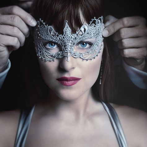 Fifty Shades Darker, 50 Shades Of Grey, Fifty Shades Of Grey, Dakota Johnson, 50 Shades, Fifty Shades, Shades Of Grey, Mask, Shades