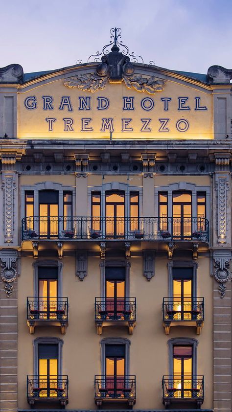 Hotel Tremezzo Lake Como, Grand Hotel Tremezzo Lake Como, Tremezzo Italy, Grand Hotel Tremezzo, Italy Hotel, Fancy Hotel, Lake Como Hotels, Lakeside Hotel, Lake Hotel