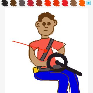 Seatbelt Draw Something, Game App, Seat Belt, Fallout Vault, Vault Boy, Family Guy, Drawings, Fictional Characters, Art