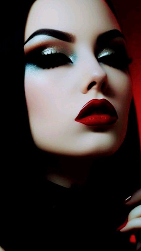 Kevyn Aucoin Makeup, Wallpaper Blur, Iphone Wallpaper Blur, X Force, Kevyn Aucoin, Gothic Beauty, Pure Beauty, Black And White Pictures, Make Me Up