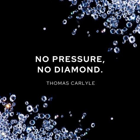 Diamonds can only be formed by a massive amount of pressure and heat. If you're under pressure, remember, you're just being formed into a valuable diamond! #quotestoliveby #successquote #mindsetiseverything No Pressure No Diamonds, Pressure Makes Diamonds, Pressure Quotes, Diamond Quotes, Goddess Yoga, Female Boss, Anatomy Quote, Boss Babe Quotes, Babe Quotes