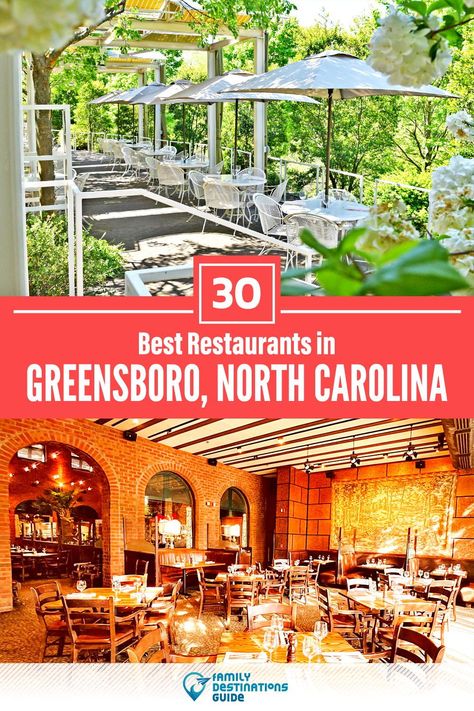 Living In North Carolina, Brunch Places, Greensboro North Carolina, North Carolina Travel, East Coast Travel, Outdoor Eating, Family Destinations, Brunch Spots, Fun Places To Go