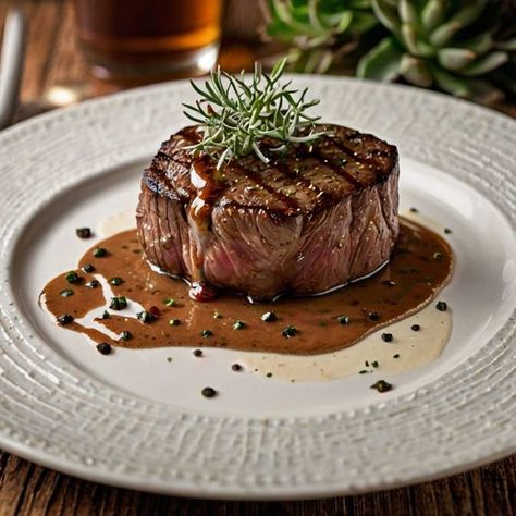 Peppercorn Sauce Recipe, Steak Diane, Cheese Plates, Peppercorn Sauce, Illustration Food, Redondo Beach, Recipe Ingredients, Heart Healthy Recipes, Foods To Eat