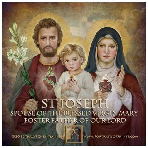 Portraits of Saints on Instagram: “Happy Feast Day Saint Joseph, spouse of the Blessed Virgin Mary, foster father of Our Lord Feast day: March 19 Go, then to #StJoseph, & do…” Nativity Of Jesus Christ, Happy Feast Day, Happy Feast, The Blessed Virgin Mary, Jesus Mary And Joseph, Blessed Mother Mary, Saint Joseph, Mary And Jesus, Daughters Of The King