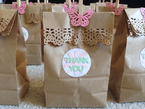 Baby Shower Goodie Bags, Birthday Snacks, Spring Butterfly, Tinkerbell Party, Butterfly Birthday Party, Picnic Birthday, Fairy Forest, Fairy Birthday Party, Mermaid Theme Birthday