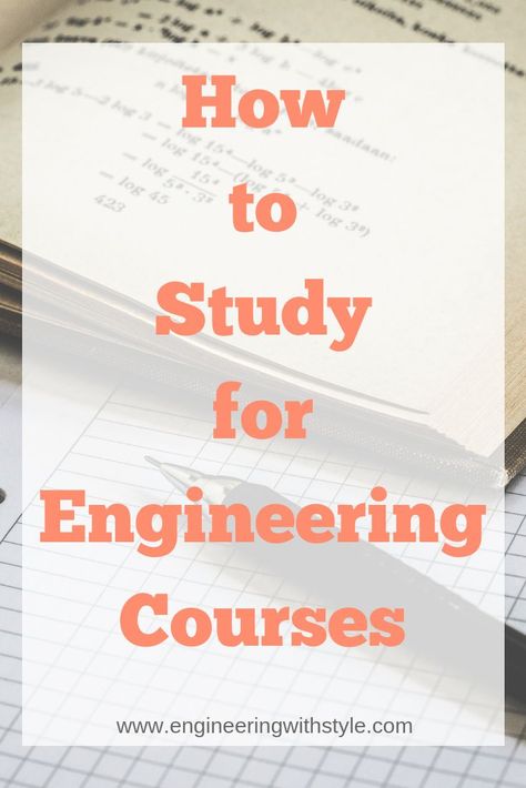 Engineering Study Tips, Types Of Education, Engineering Courses, How To Study, Study Techniques, College Courses, Online Student, Engineering Student, College Study