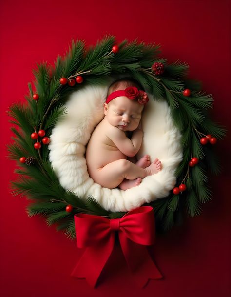 Under The Tree Baby Pictures, Christmas Photo Ideas For Newborn, Christmas Themed Newborn Photos, Newborn Diy Christmas Photos, Christmas Family Photoshoot With Newborn, Infant Christmas Photoshoot, Christmas Newborn Photoshoot Family, Newborn Photoshoot Christmas, Christmas Photoshoot Ideas For Baby