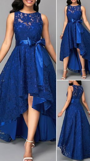 9aa42b31882ec039965f3c4923ce901bdesc43979975ri Lace Dress Styles, Boho Dresses Long, Classy Dress Outfits, Floral Dresses Long, African Fashion Dresses, Classy Dress, Trendy Dresses, Blue Dress, Women's Fashion Dresses