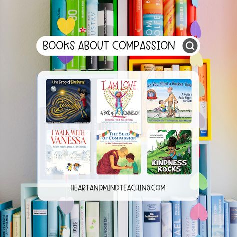 Compassion Lessons For Elementary, Counseling Topics, Character Trait Lessons, School Counseling Books, The Invisible Boy, Empathy And Compassion, Counseling Kids, Childrens Library, Elementary School Counseling