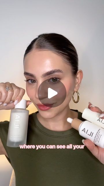 Melis Cifcili on Instagram: "Testing some makeup trends 🍓🥛kinda into this strawberry skin. What do you guys think?  Products used:   @iliabeauty NEW Base Face Milk - it’s a super light weight liquid moisturizer, i kind of love it under makeup to prep step the skin. Sometimes use it at night under my skincare.  @iliabeauty ST7 Diaz - light medium neutral! what a great light olive skin match.  @iliabeauty Multi Stick in Dear Ruby   #iliabeauty #ilia #strawberrymilk #strawberrymakeup #tryingtiktokmakeup #tryingbeautytrends #beautytrends" Ilia Makeup Tutorial, Strawberry Milk Makeup, Ilia Multi Stick, Ilia Makeup, Light Olive Skin, Strawberry Skin, Some Makeup, Olive Skin, My Kind Of Love