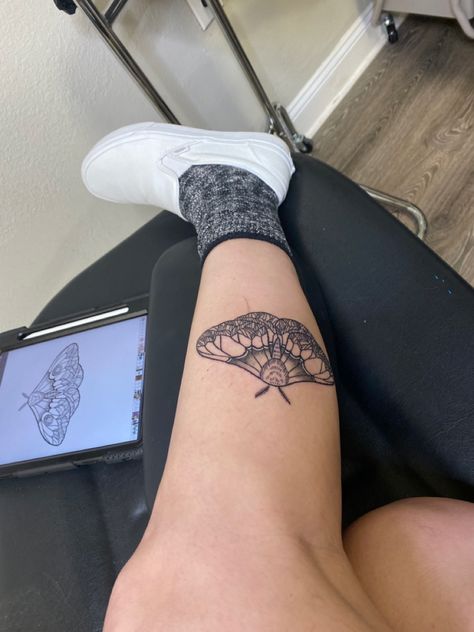 Tattoo Moth Calf Tattoo, Moth Tattoo, Calf Tattoo, Lotus Flower Tattoo, Moth, Flower Tattoo, Tatting, Tattoos