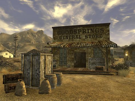 general store - Google Search Nuka World, Vault Tec, Fallout Shelter, Fallout Art, New Vegas, Fallout New Vegas, Artist Community, Survival Guide, General Store