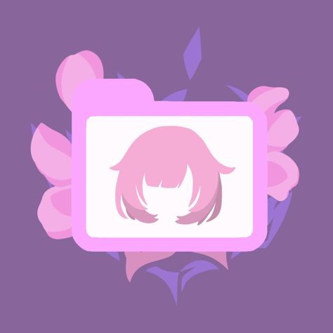 Elysia App Icon, Honkai Widgets, Not Minimalist, Elysia Icon, Elysia Honkai, App Anime, Ios App Icon Design, Ios App Icon, Honkai Impact