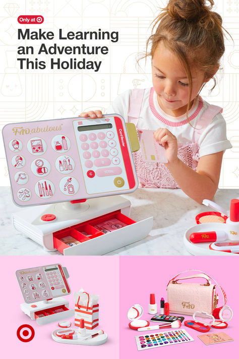 Make their playtime a lot more fun this holiday season with FAO Schwarz toys. Find them only at Target. Target Toys, Fao Schwarz, Homemade Clay, Preppy Christmas, What A Girl Wants, Mini Craft, Cute School Supplies, Xmas Presents, 4 Kids