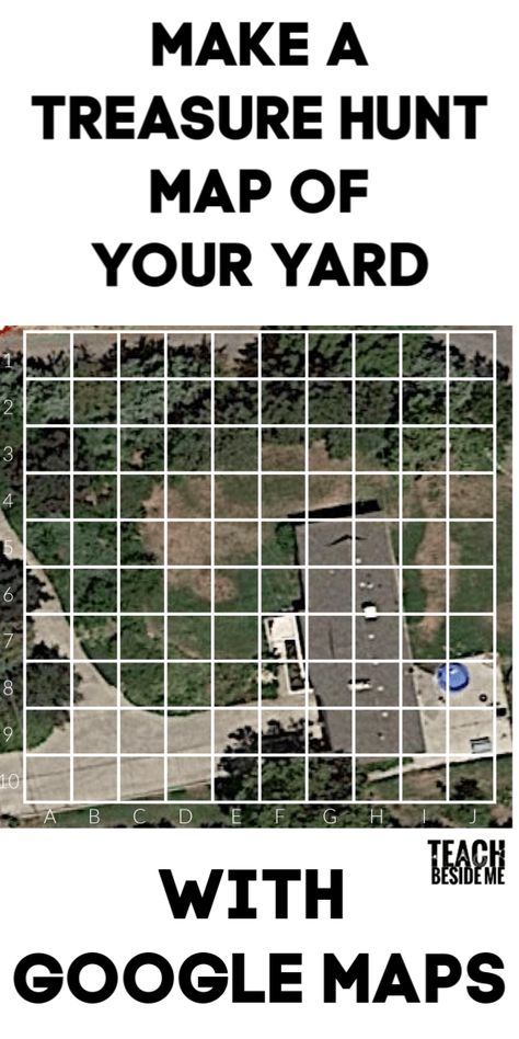 How to make a Pirate Treasure Hunt Map of Your Yard with Google Maps! This is a fun Summer activity that also teaches about coordinate grids. #treasurehunt #summerfun #kidsactivities #coordinategrid #math Treasure Hunt Map, Pirate Treasure Hunt, Coordinate Grid, Maps For Kids, Summer Activity, Pirate Treasure, Camping Activities, Escape Game, Treasure Maps