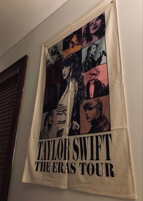 Taylor Swift Flag, Taylor Swift Tapestry, Rich Boyfriend, Eras Tour, Christmas List, Room Inspo, Room Ideas, Taylor Swift, Swift