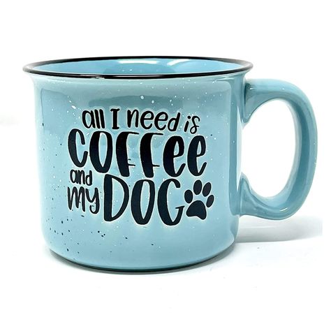 Cute Funny Coffee Mug for Dog Lovers - Dog Mom, Dog Dad, Fur Mama - Unique Fun Gifts for Her, Dad, Mom, Sister, Teacher, Coworkers - Coffee Cups & Mugs with Quotes Mugs With Quotes, Blue Coffee Mugs, Virtual Hug, Fur Mama, Large Coffee Mugs, Dog Coffee, Funny Coffee Mug, Dog Lover Shirt, Large Coffee