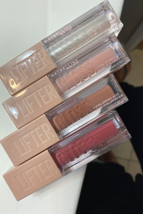 Maybelline Lifter Gloss, Maybelline Lifter, Lifter Gloss, Maybelline Lip, Aesthetic Girly, Hydrating Lip Gloss, Makeup Aesthetic, Dior Makeup, Makeup Obsession