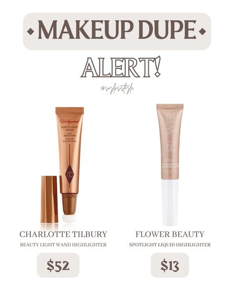 Clean Girl Makeup Products Drugstore, Charlotte Tilbury Beauty Light Wand, Makeup Charlotte Tilbury, Makeup Drugstore, Makeup Book, Clean Girl Makeup, Makeup Highlighter, Makeup Books, Best Drugstore Makeup