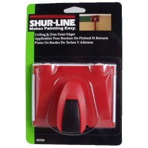 Shur-Line 500 Premium Paint Edger --- I HIGHLY recommend this! I saw it at Home Depot in the paint department for $5 and I got it... totally removes the need to tape when painting!!!!! Works really, really well! Paint Edger, Trim Paint, Ceiling Trim, Dining Room Makeover, Interior Painting, Neutral Interiors, Farmhouse Interior, Painting Trim, Interior Paint Colors