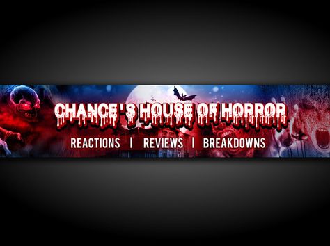 Horror Youtube Banner, Scary Banner, Horror Banner, Youtube Banner Gaming, Banner Gaming, Facebook Header, Banner Art, Alice In Wonderland 1951, Youtube Banner Backgrounds