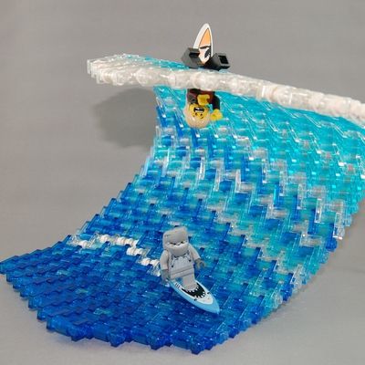 Lego Ocean, Lego Aquarium, Lego Humor, Penguin Costume, Lego Sculptures, Lego Diy, Lego Activities, Lego Games, Hama Beads Minecraft