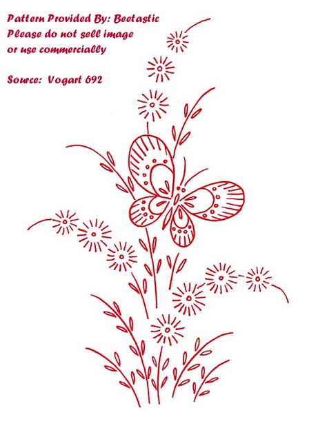 Silk Ribbon Embroidery Patterns, Ribbon Embroidery Tutorial, Embroidery Template, Redwork Embroidery, Hand Embroidery Patterns Flowers, Floral Embroidery Patterns, Hand Embroidery Kit, Embroidery Transfers, Embroidery Patterns Vintage