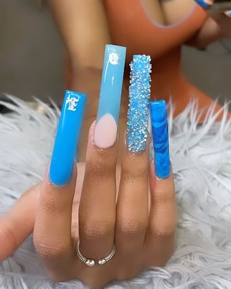 Nail Suggestions, Fresh Nail, Summer Acrylic, Drip Nails, Baddie Nails, Claw Nails, Glamour Nails, Her Nails, Glow Nails