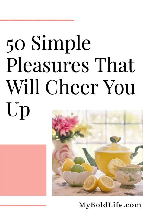 There's nothing that gets us feeling happy faster than life's simple pleasures. Click through for a list of fifty personal growth tips that will give you a sense of calm, no matter what's going on in your life. Spicy Tea, Calming Essential Oils, Cherish Every Moment, Creating A Vision Board, Growth Tips, Alone Time, Cheer You Up, Feeling Stuck, Uplifting Quotes