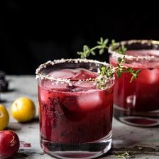 Thyme Margarita, Easy Margarita Recipe, Half Baked Harvest Recipes, Easy Margarita, Harvest Recipes, Half Baked Harvest, Margarita Recipes, Mocktails, Mojito