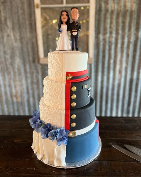 Hockey Wedding, Wedding Cake Pictures, Wedding Sweets, Military Wedding, Cake Pictures, Cake Pops, Wedding Cake, Wedding Cakes, Hockey